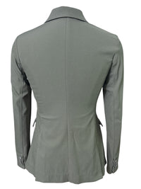 Animo Women's 4 Button Show Coat - Grey / Size IT 40