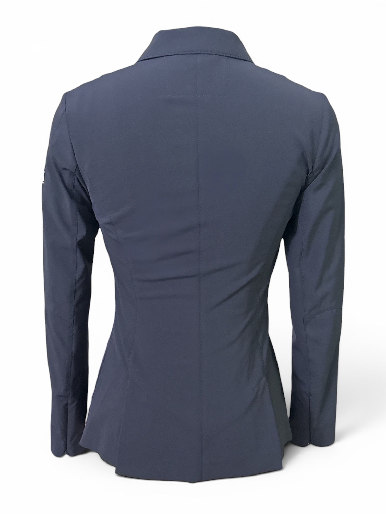 Animo Women's 4 Button Show Coat - Navy / Size IT 40