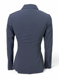 Animo Women's 4 Button Show Coat - Navy / Size IT 40