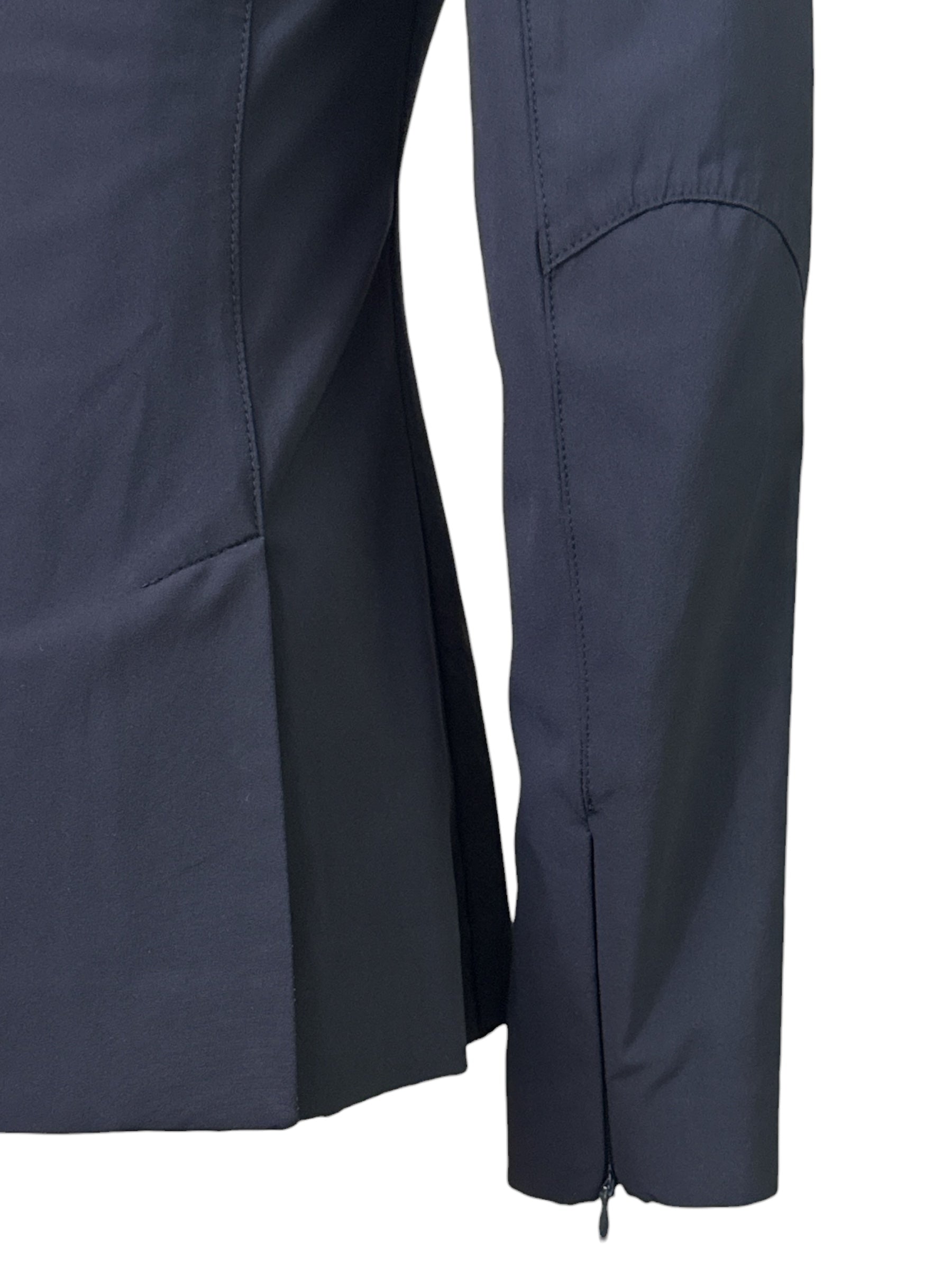 Animo Women's 4 Button Show Coat - Navy / Size IT 40