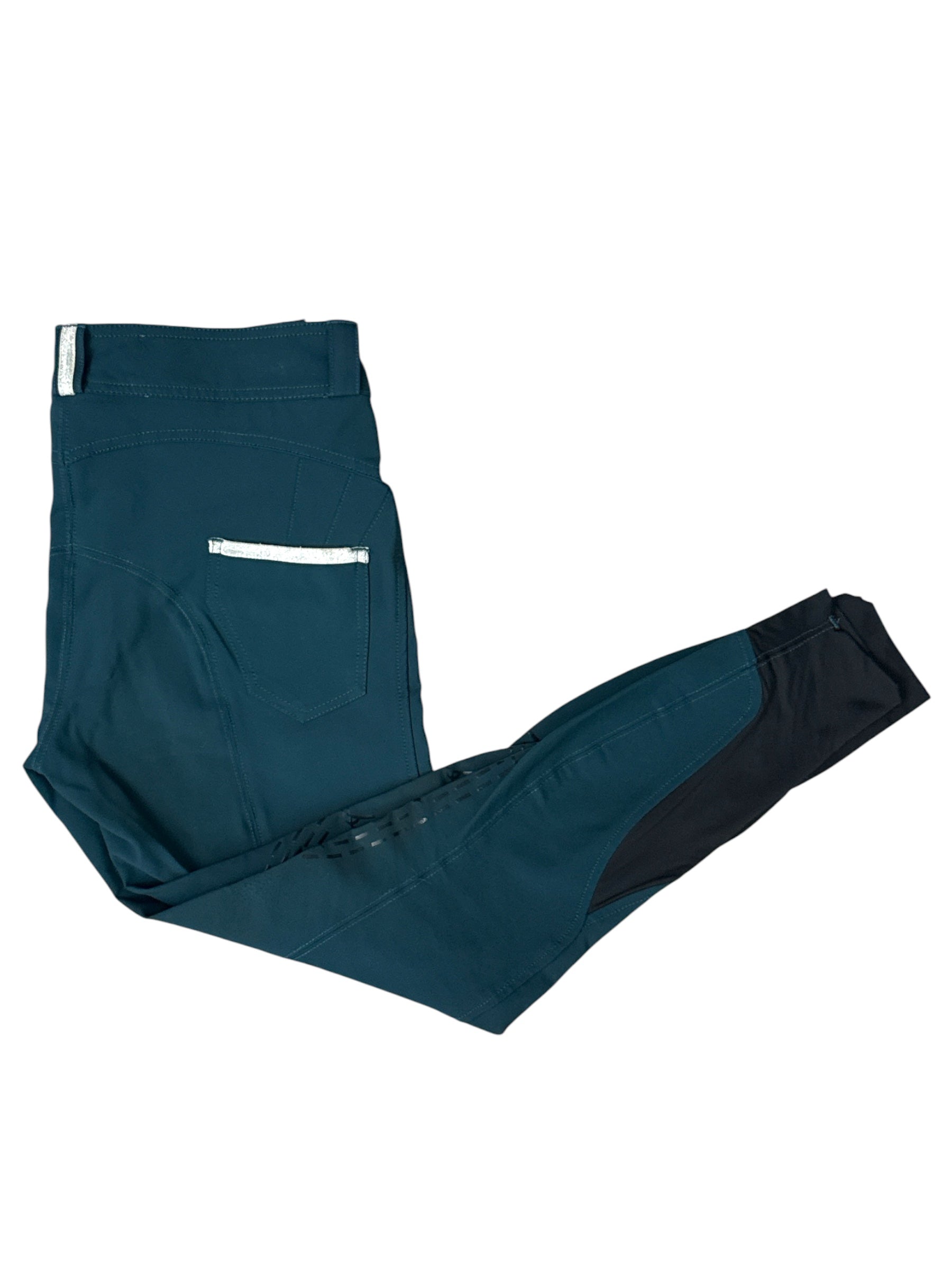 Penelope Women's Fun Breeches - Peacock Blue / Size FR 40