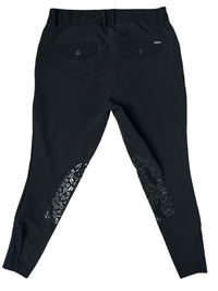 Dada Sport Giovani Knee Grip Breeches - Black / Size 44