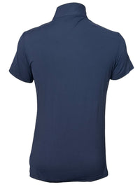 The Tailored Sportsman Women's Short Sleeve Sun Shirt - Navy Blue / Size Small