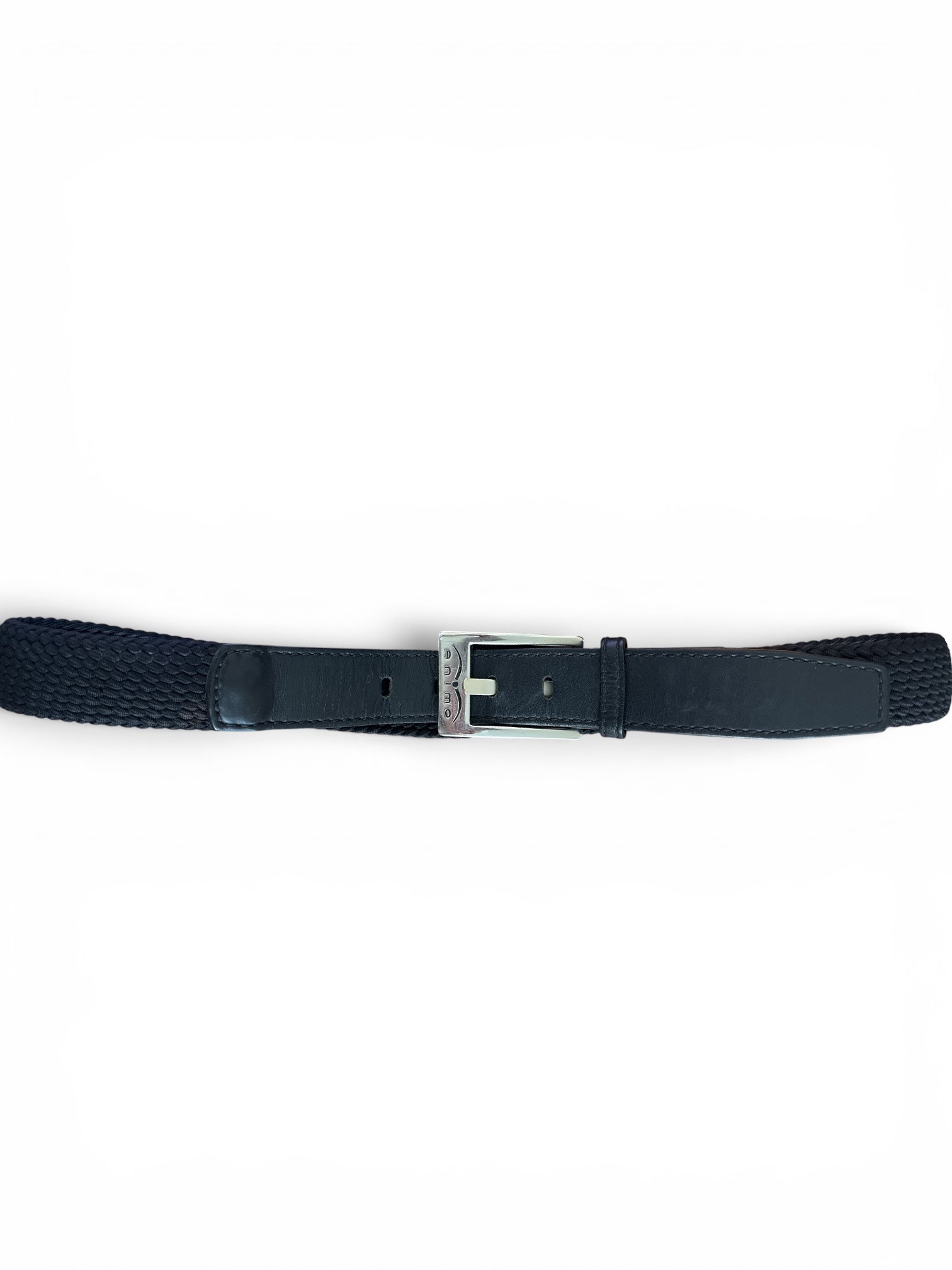 Animo Halan Braided Woven Belt - Black / Size 85 cm