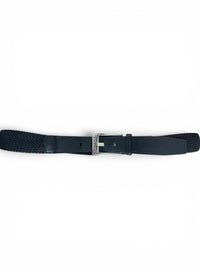 Animo Halan Braided Woven Belt - Black / Size 85 cm