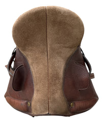 Collegiate Leadline Junior Saddle With Leathers - Brown / 12 "