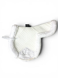 Arma SupaFleece Rimmed Shaped Contour Hunter Pad - White / Size 18"