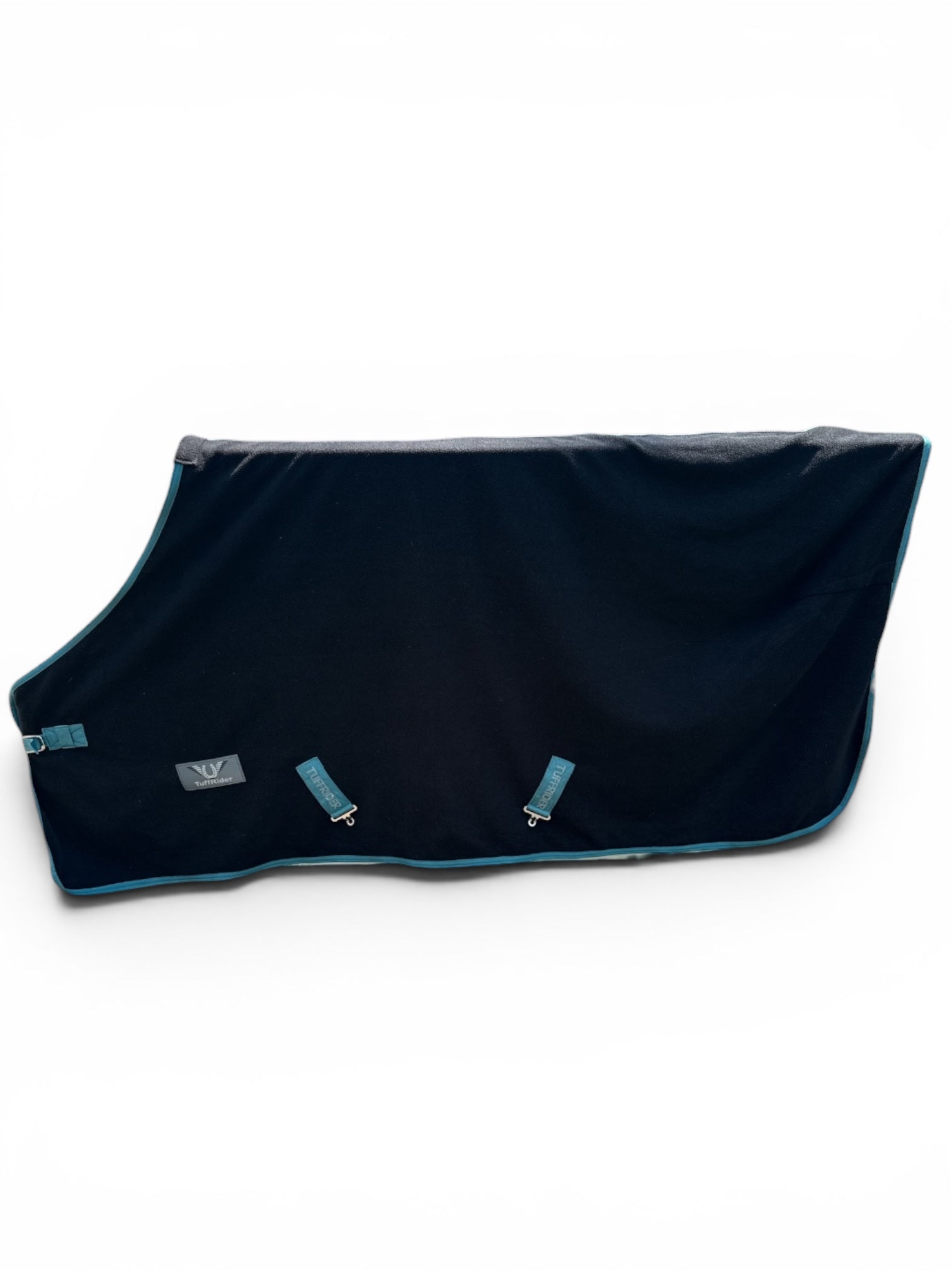 TuffRider Fleece Horse Cooler / Sheet Black - Size 72"