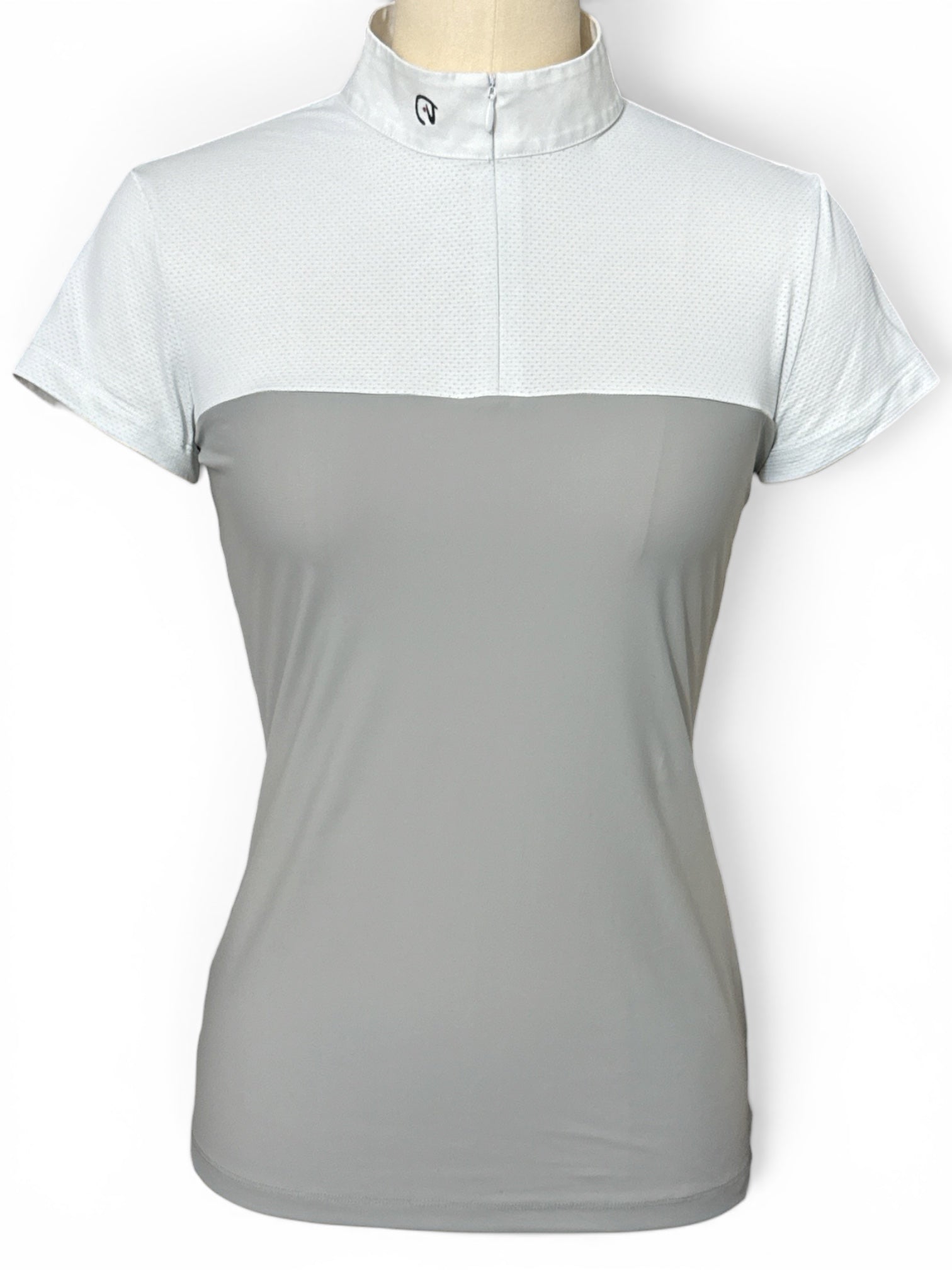 Ego 7 Women's Mesh Show Shirt - Grey / Size IT 40