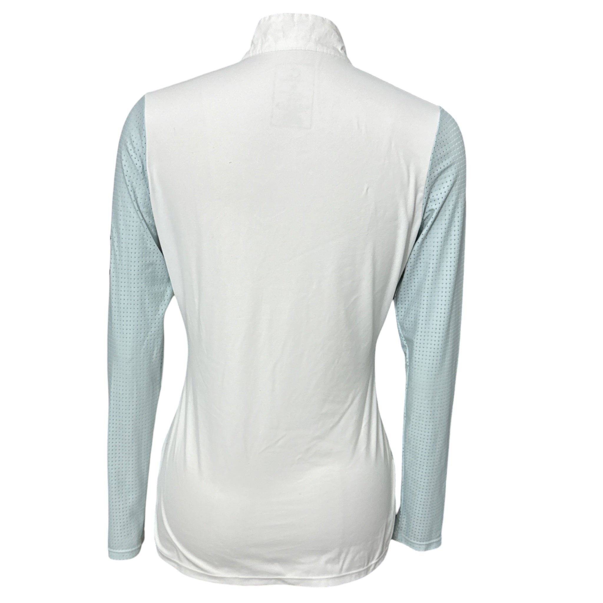 Equestrian Club Lenna Show Shirt - Blue  / Size Medium
