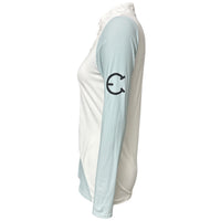 Equestrian Club Lenna Show Shirt - Blue  / Size Medium