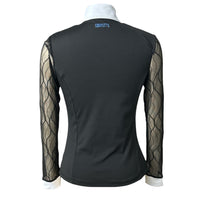 Equisite Ophelia Show Shirt - Black / Size XS