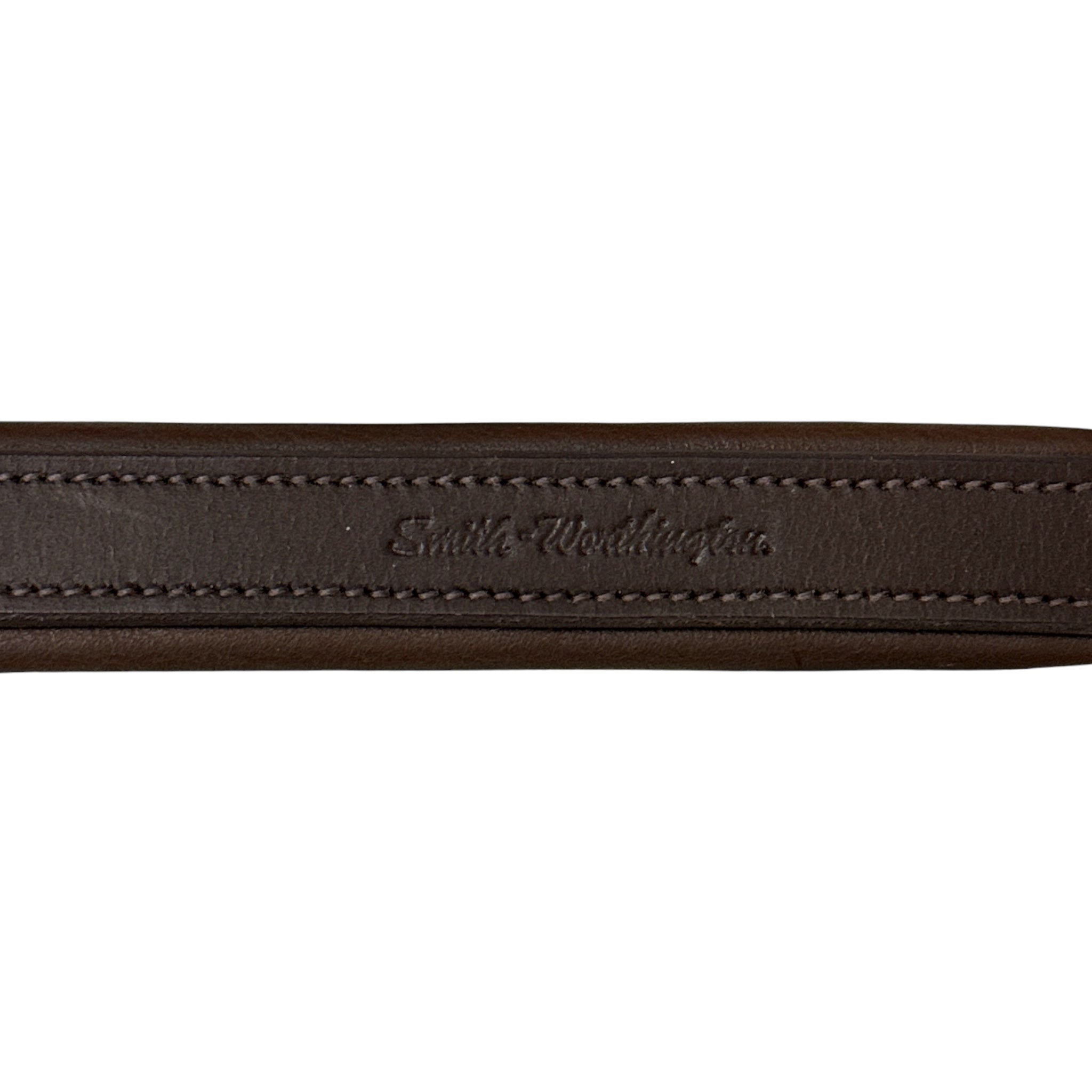 Smith Worthington 5 Point Padded Breastplate with Running Attachment - Brown / Large Horse Size   NEW
