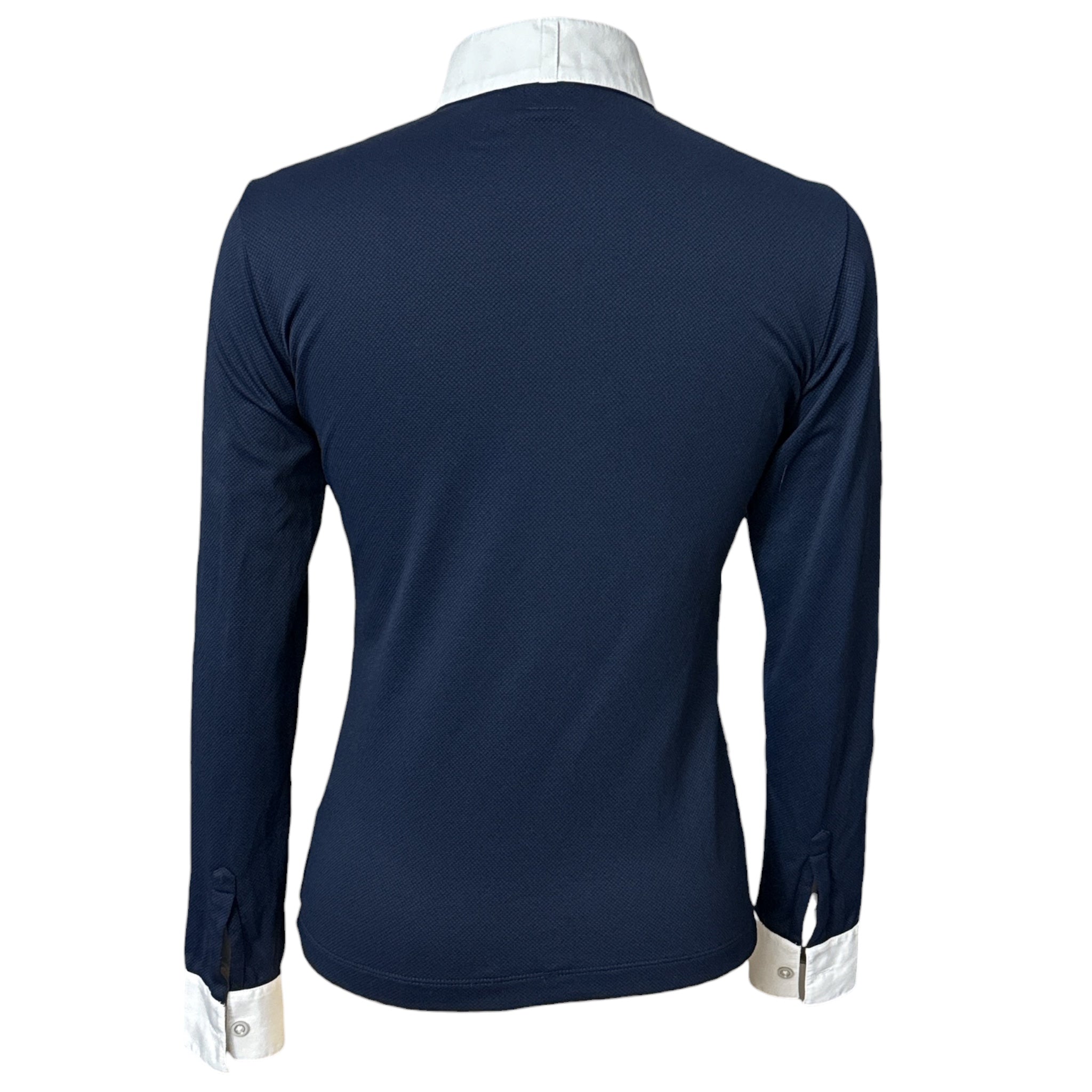 Animo Long Sleeve Show Shirt - Navy / Size IT 40