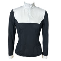 Equisite  Pauline Show Shirt Longs Sleeve - Black / Size XS