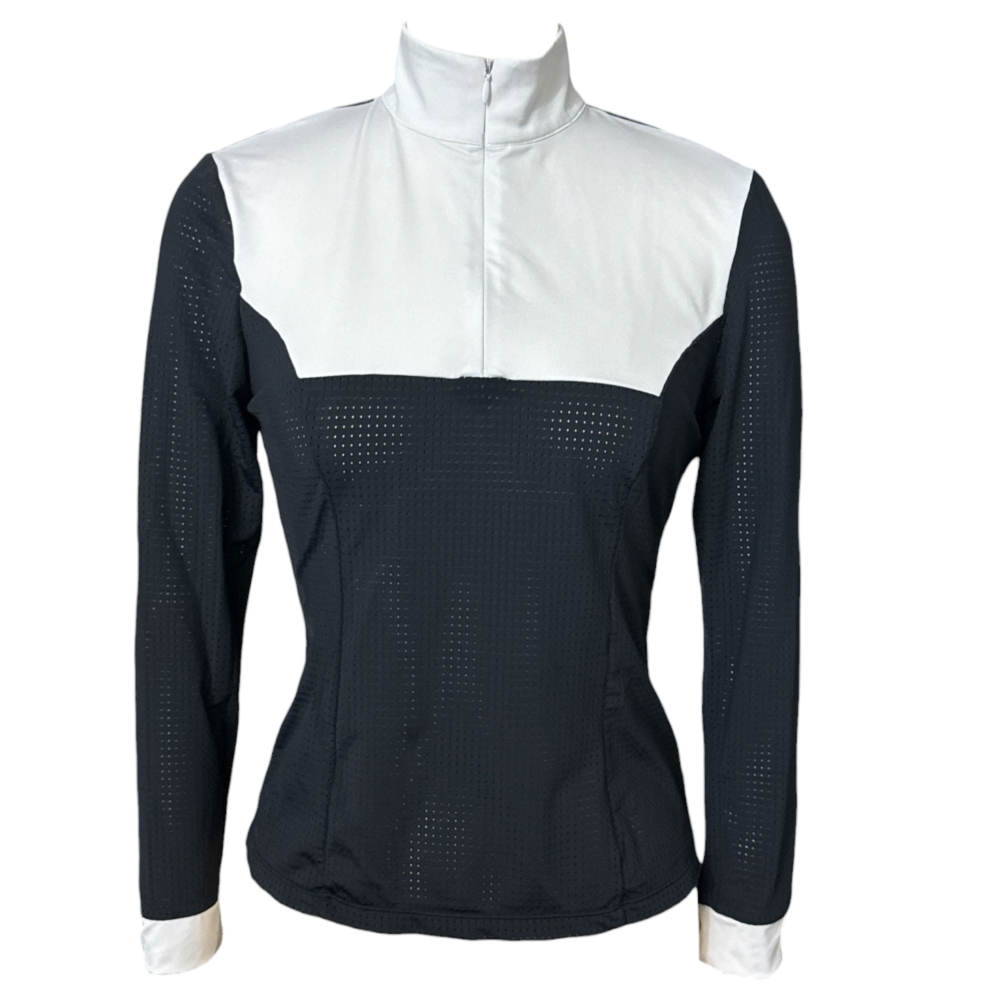 Equisite  Pauline Show Shirt Longs Sleeve - Black / Size XS