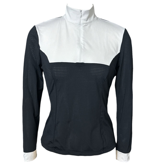 Equisite  Pauline Show Shirt Longs Sleeve - Black / Size XS