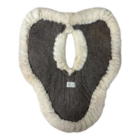 Beval Saddlery Therapeutic Wither Relief Half  Pad - White Sheepskin