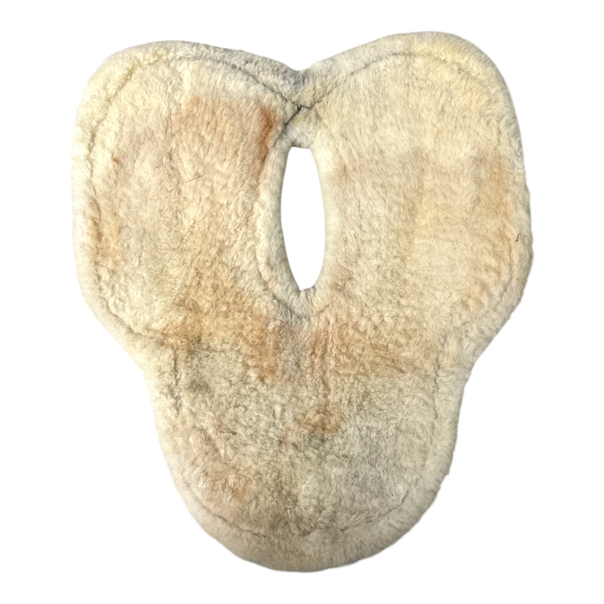 Beval Saddlery Therapeutic Wither Relief Half  Pad - White Sheepskin