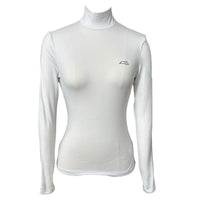 Equiline Women's Winter Fleece ColateC Top - White / Size XXS