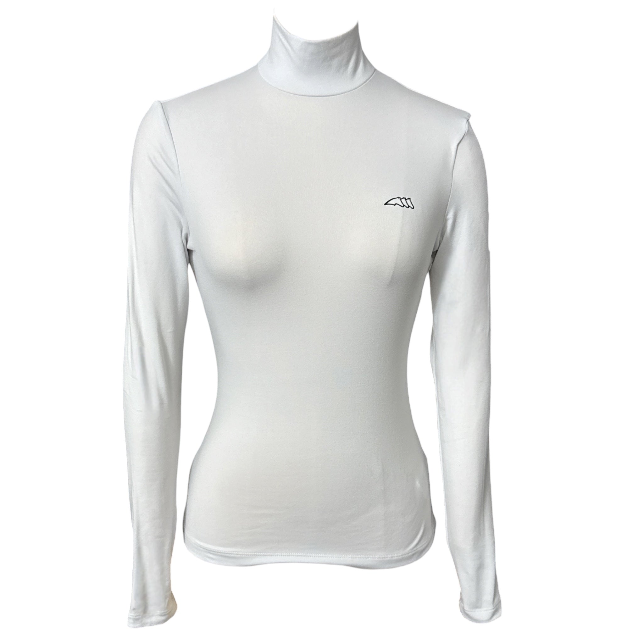 Equiline Women's Winter Fleece ColateC Top - White / Size XXS