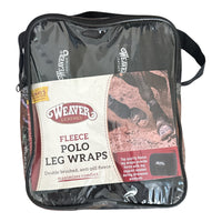 Weaver  4-Pack Black Polo Wraps - NEW