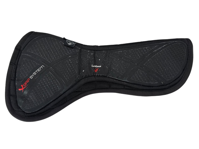 LeMieux X-Grip Silicone Half Pad Black Large