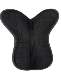 LeMieux X-Grip Silicone Half Pad Black Large
