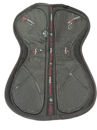 LeMieux X-Grip Silicone Half Pad Black Large