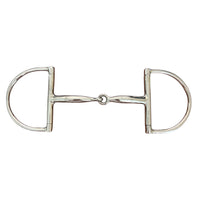 Hunter Dee Ring Snaffle Bit - 5 1/2"
