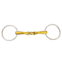 Neue Schule Tranz-Angled Lozenge Loose Ring Snaffle Bit 5.25"