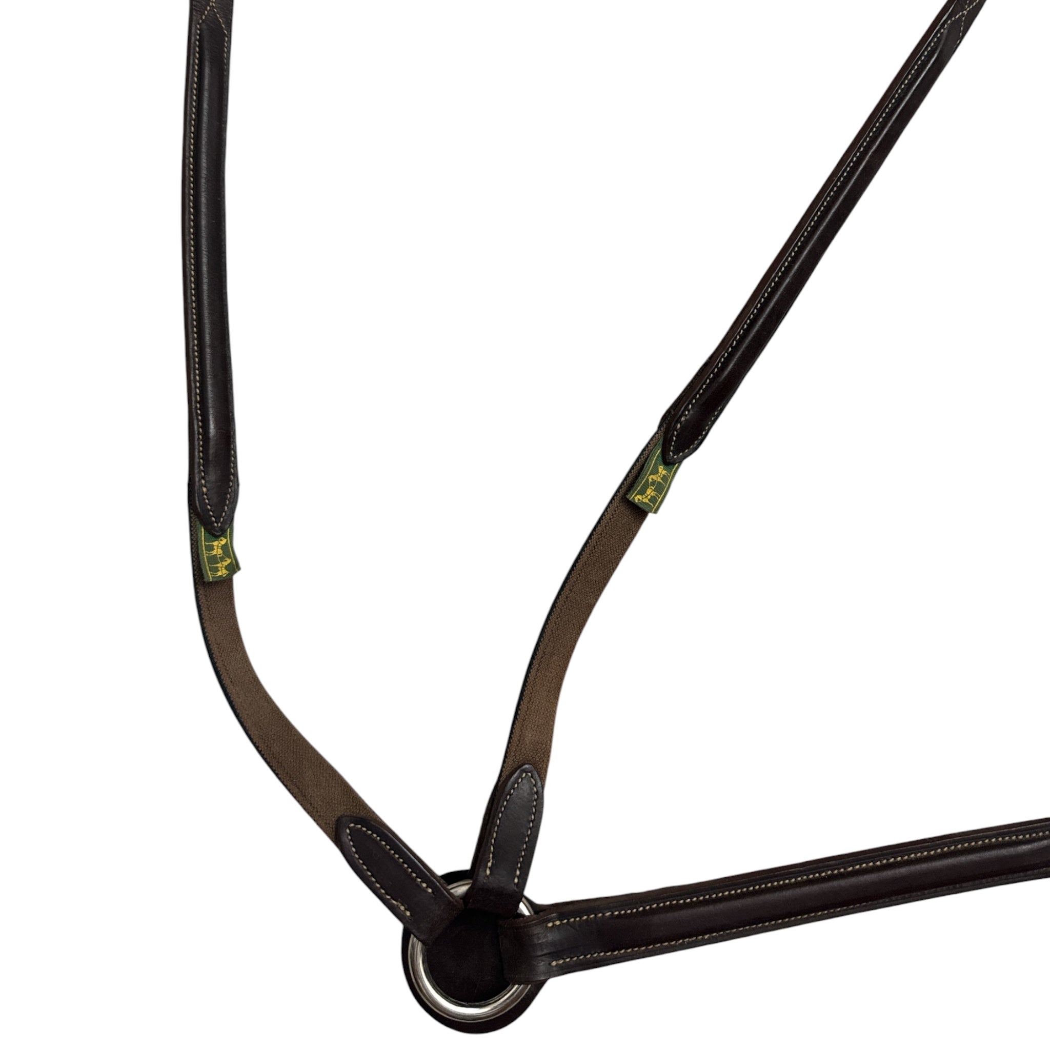 Devoucoux 3 Point Elastic Breastplate - Size Medium / Brown