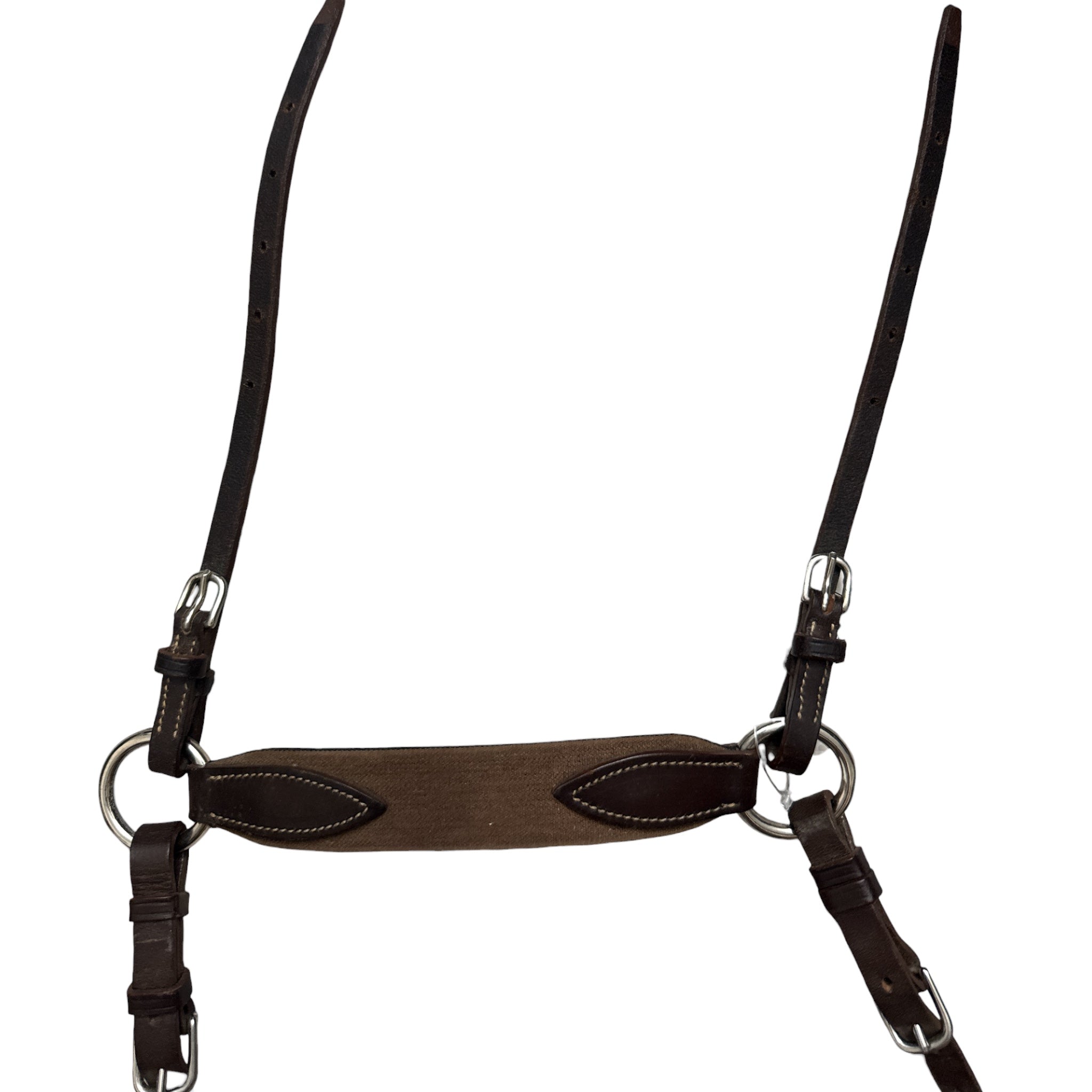 Devoucoux 3 Point Elastic Breastplate - Size Medium / Brown