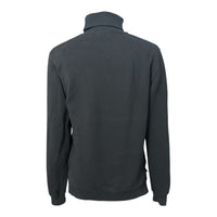 Cavalleria Toscana Women's Embossed Turtleneck Sweatshirt - Black / Size Small