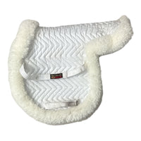 Fleeceworks Close Contact Full Trim Hunter Contour Pad - White / Size Medium