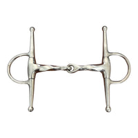 Full Cheek Slow Twist Snaffle Bit - 5"