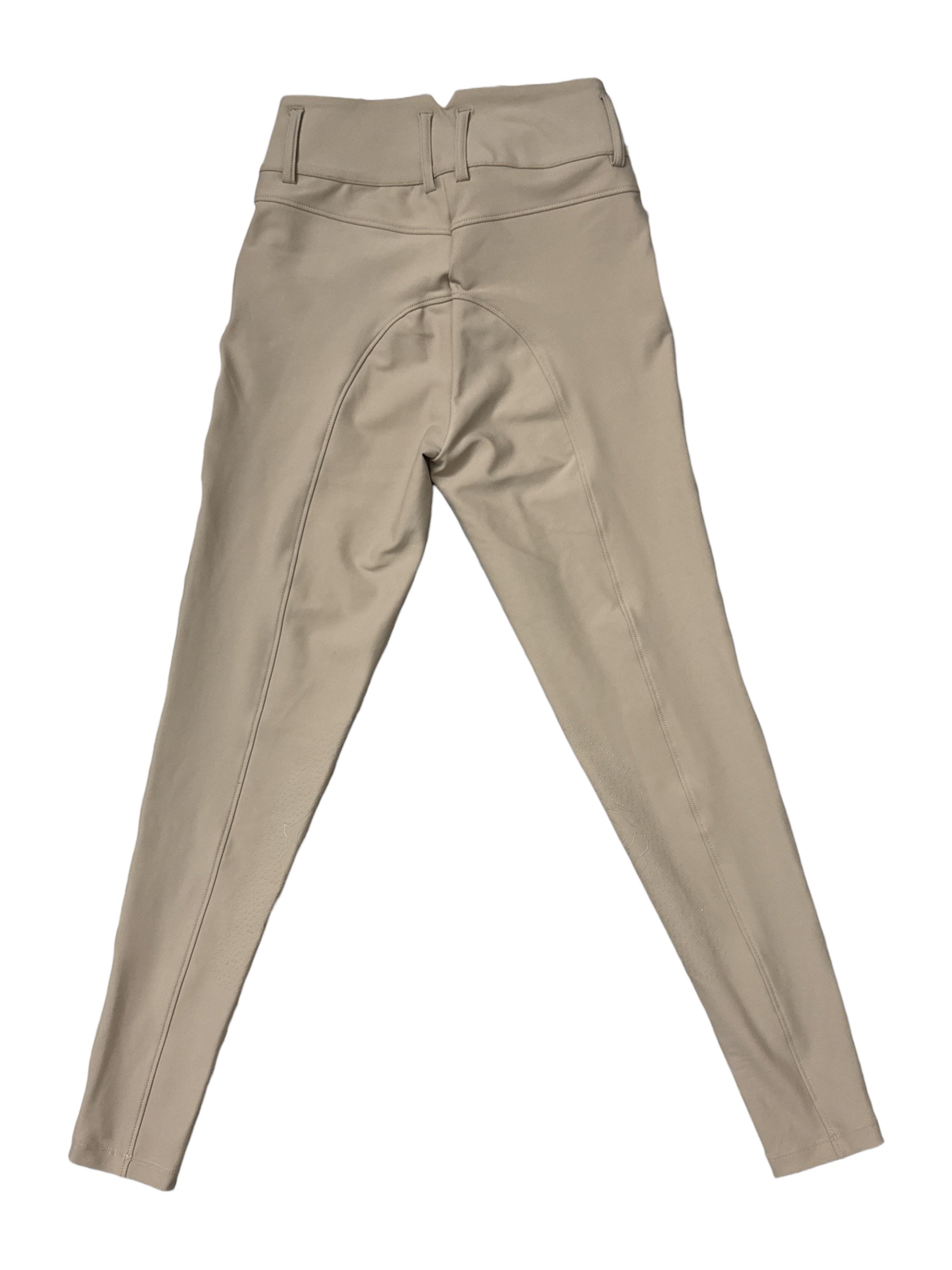 Hannah Childs 'Ramy' High Rise Knee Patch Breech - Beige Tan / Size US 24   NEW