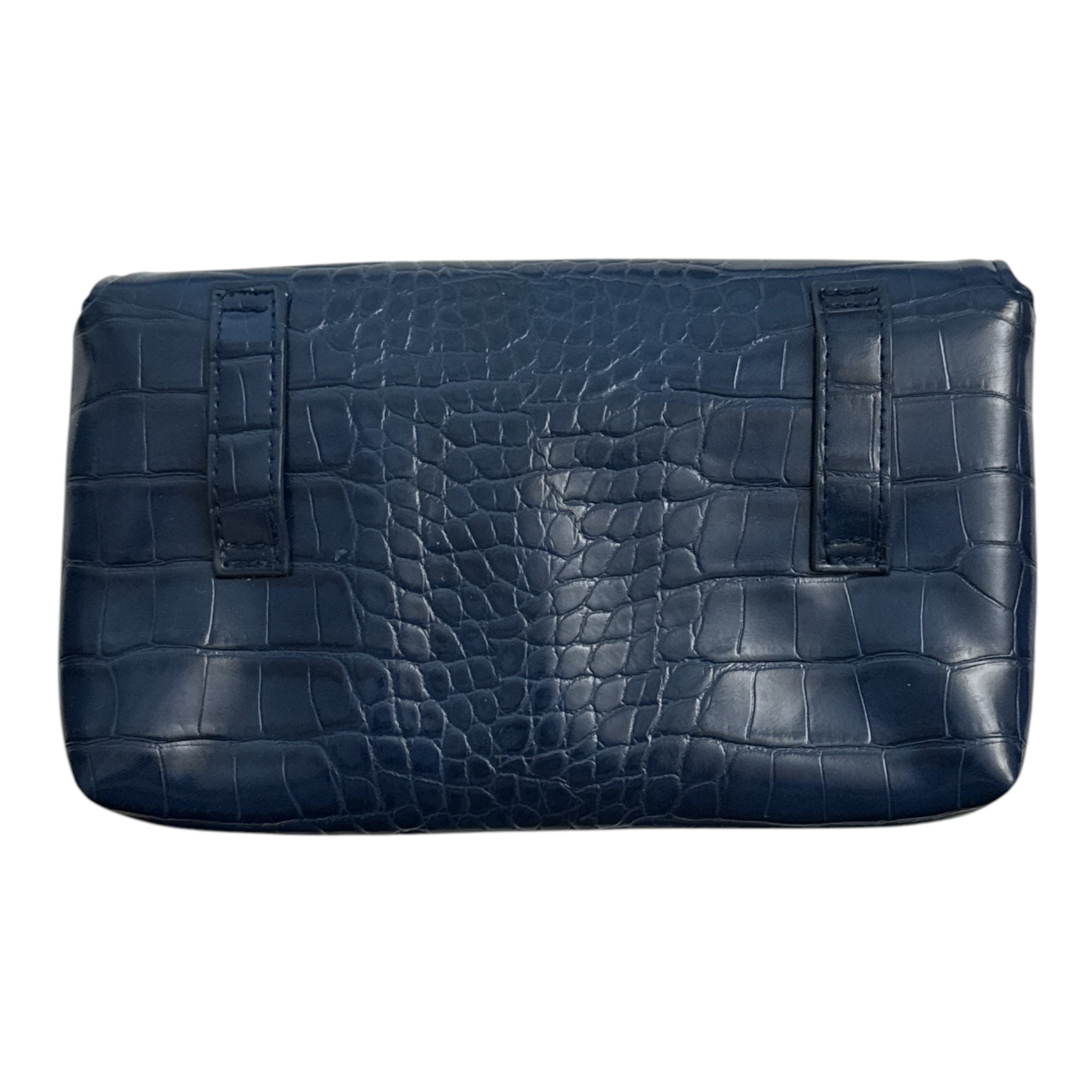 Schockemohle Belt Bag - Blue Croc Embossed
