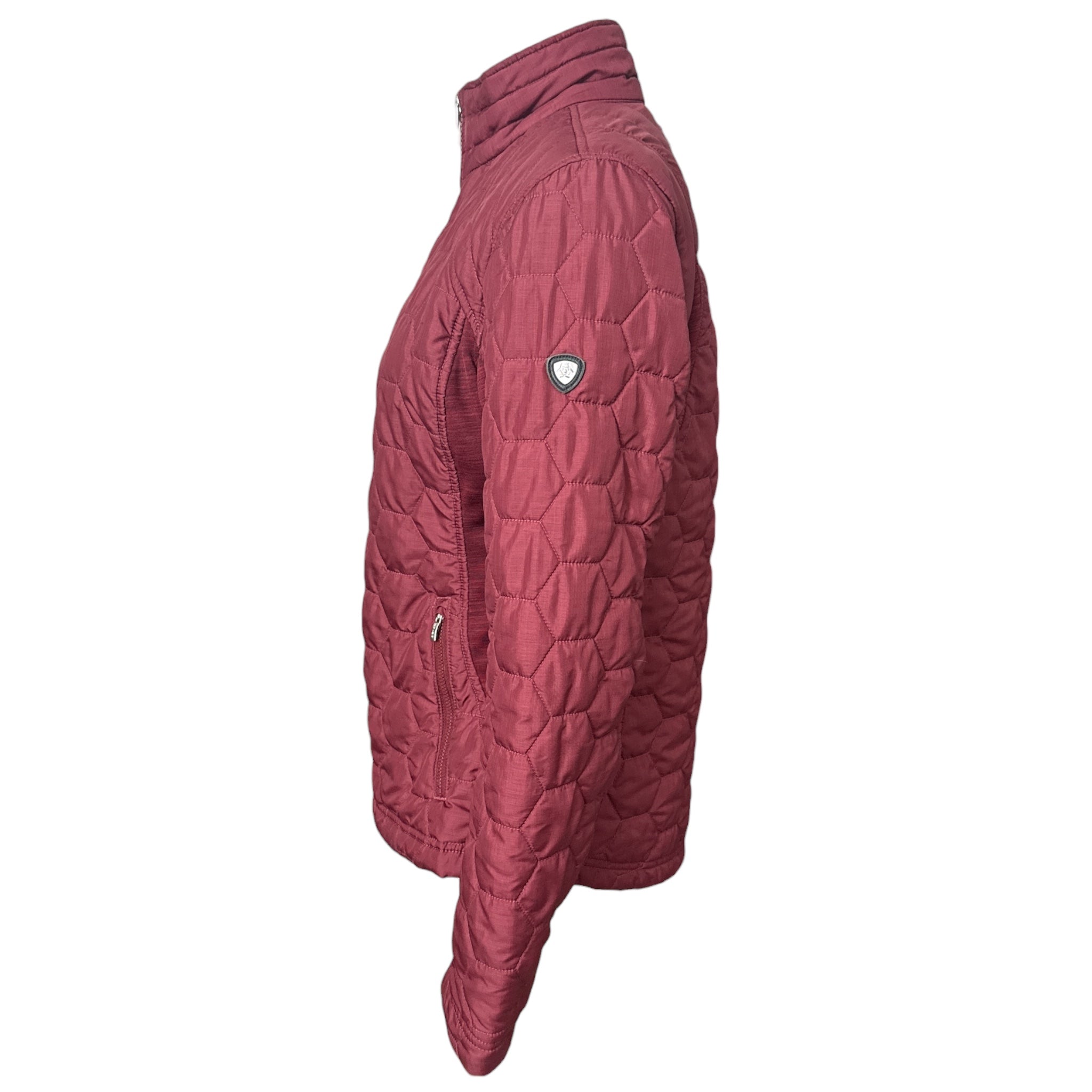 Ariat Woman's Volt Jacket - Cabernet Heather / Size Medium