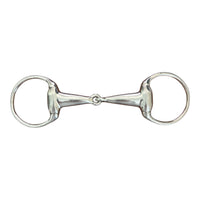 Hollow Mouth Lightweight Eggbutt Snaffle Bit - 5"