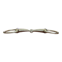 Hollow Mouth Lightweight Eggbutt Snaffle Bit - 5"