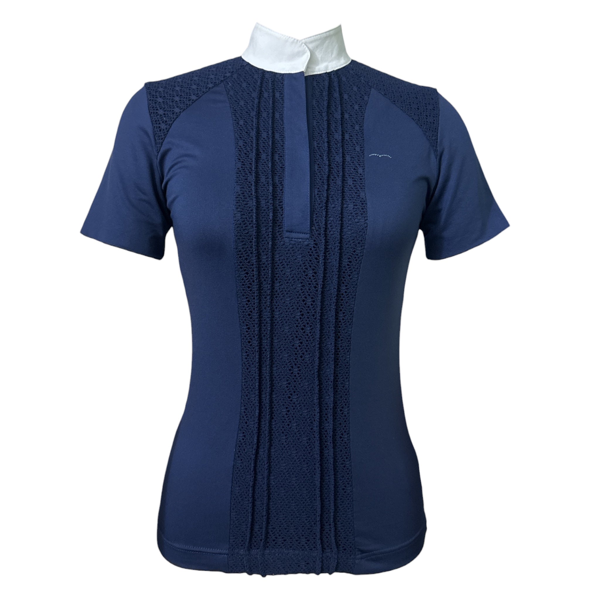 Animo Women's Competition Show Shirt - Navy / Size IT 38