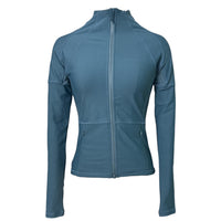 Hannah Childs Ryder Warm Up Jacket - Succulent Blue / Size XS