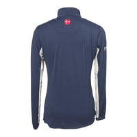 Kastel Denmark Olympic Long Sleeve Sun Shirt - Navy / Size Medium