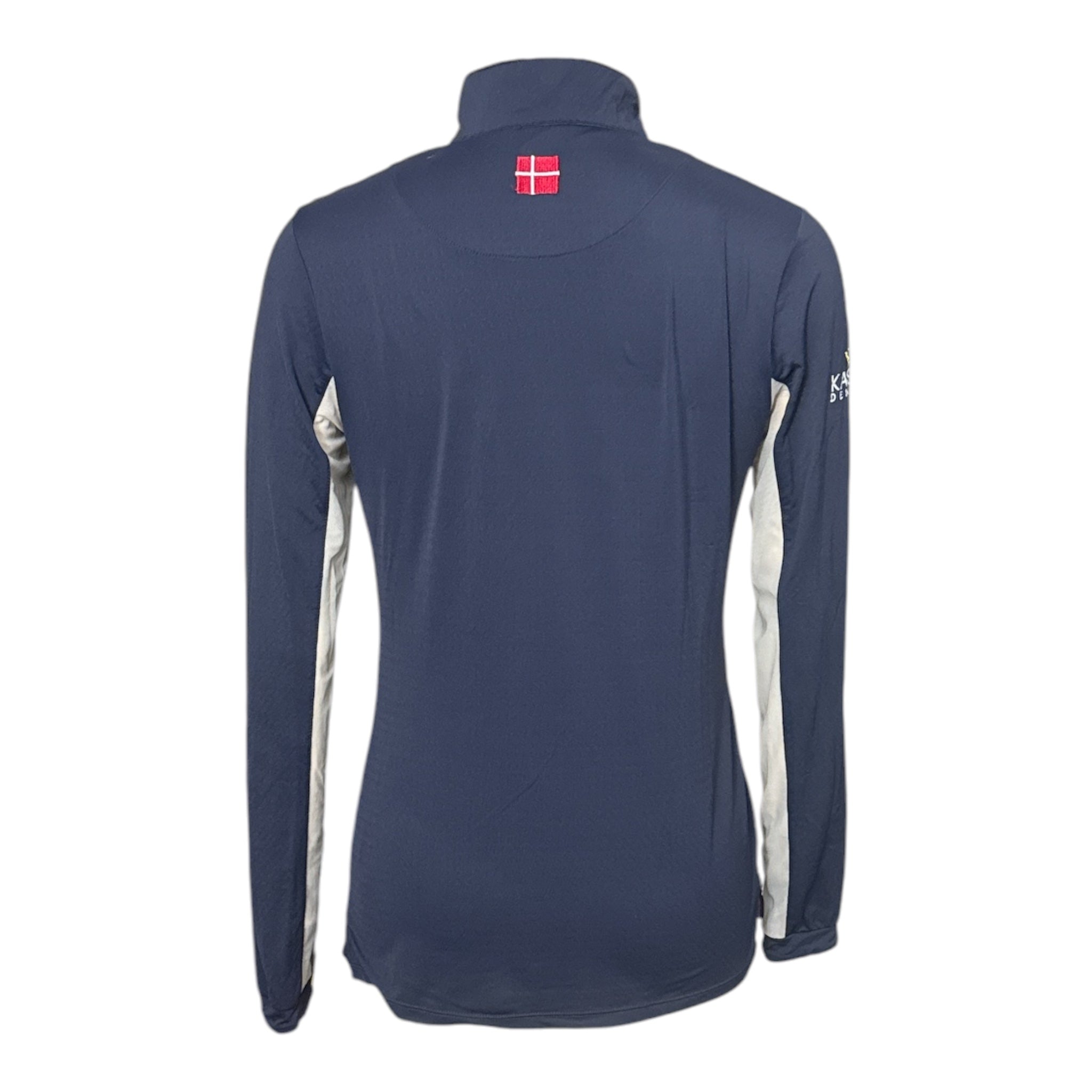 Kastel Denmark Olympic Long Sleeve Sun Shirt - Navy / Size Medium