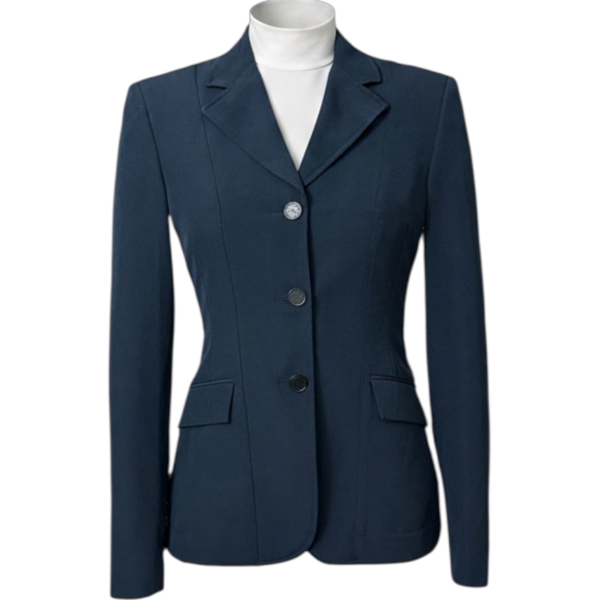 RJ Classics Skylar Show Coat - Navy Blue / Size US 0 R