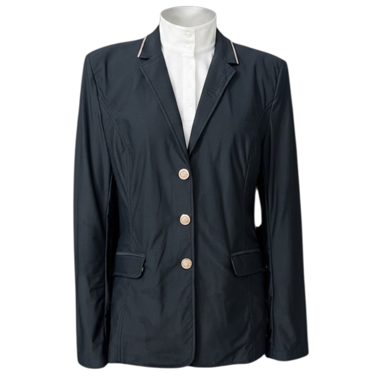 Samshield Florida Crystal Show Coat - Black / Rose Gold / Size FR 44 (US 14)