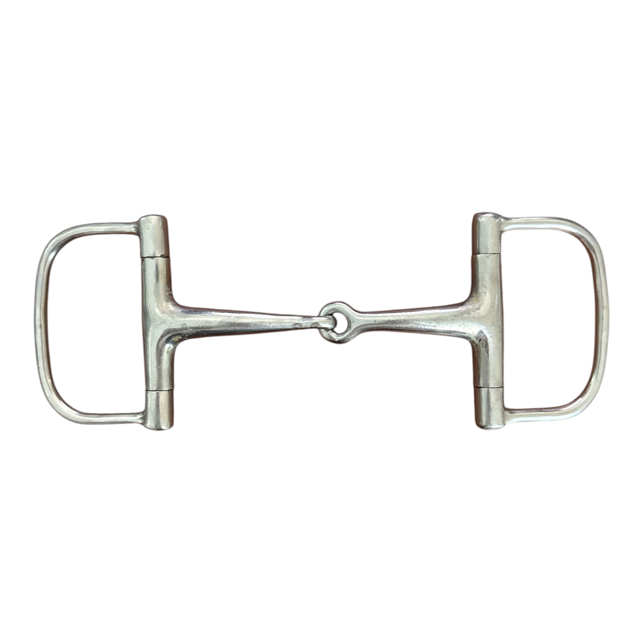 Racing Dee Ring Snaffle Bit - 5"