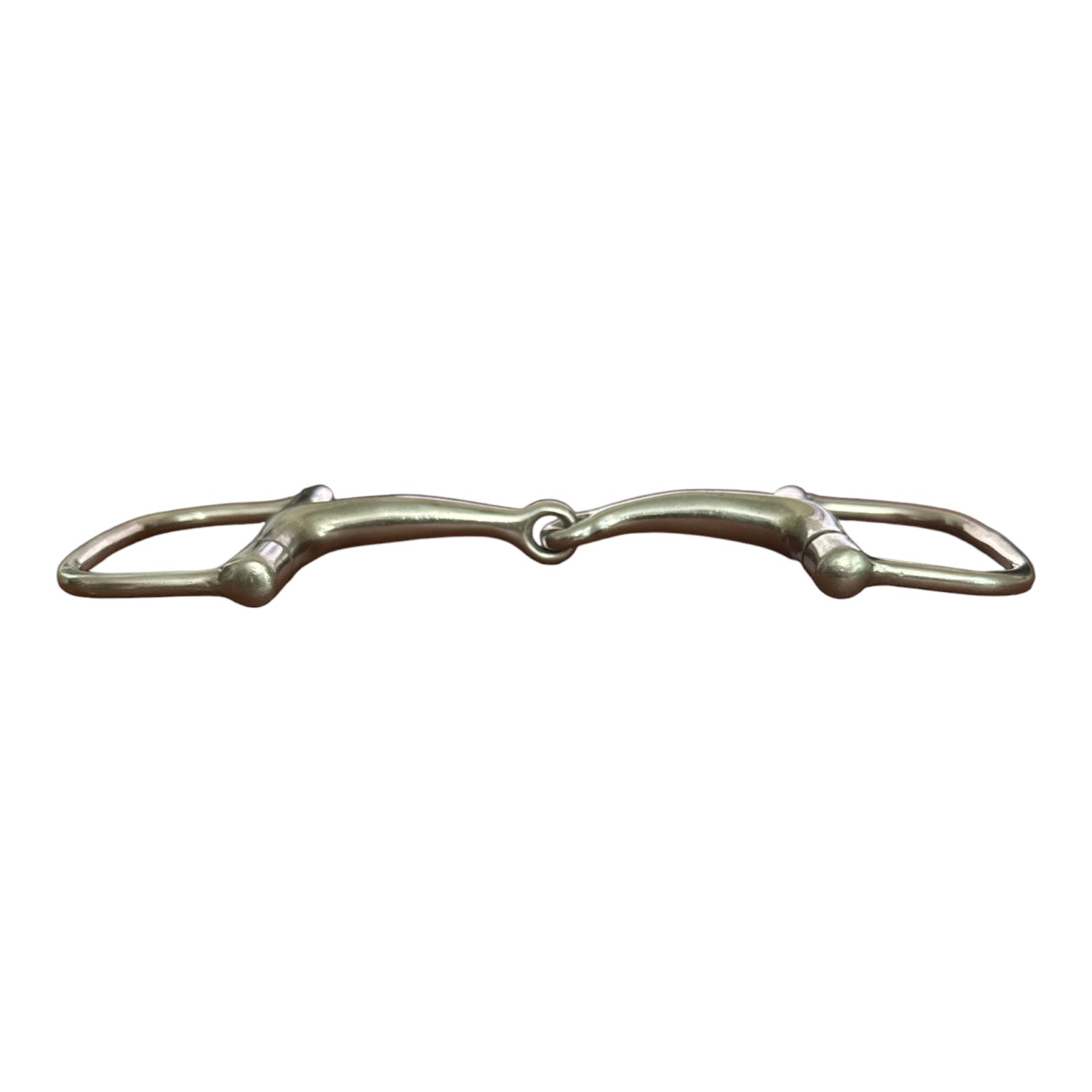 Racing Dee Ring Snaffle Bit - 5"