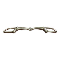 Racing Dee Ring Snaffle Bit - 5"